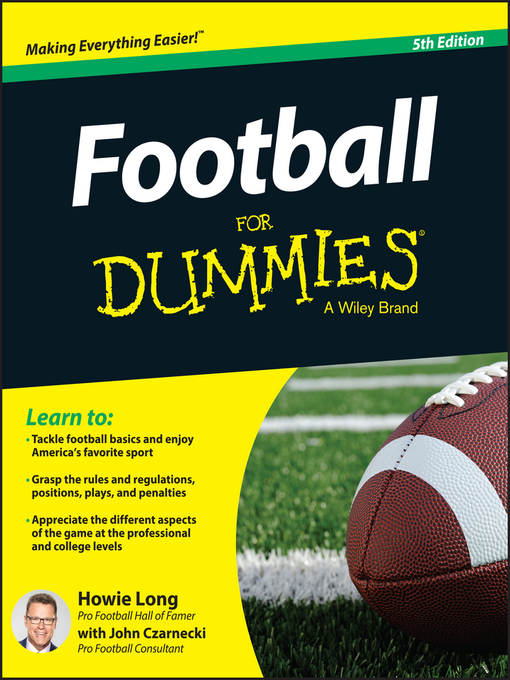 Title details for Football For Dummies by Howie Long - Available